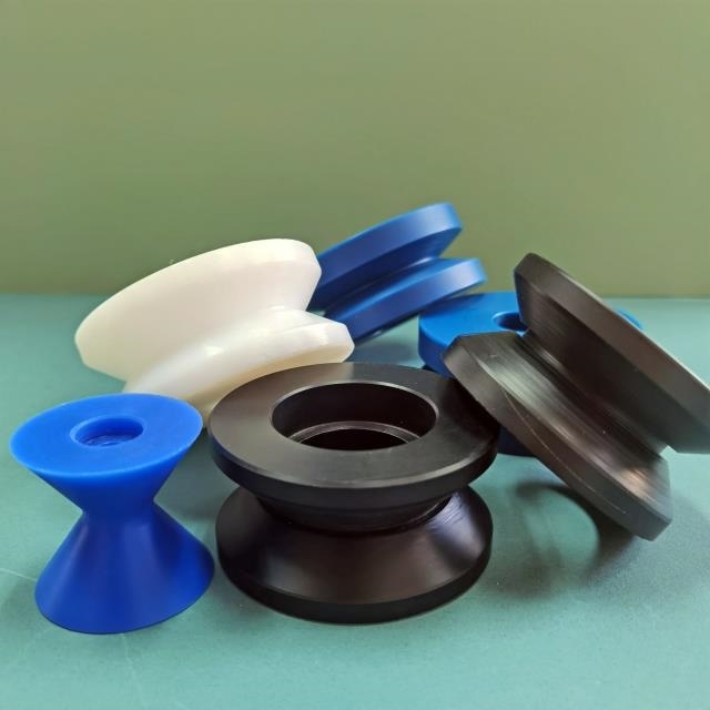 Pièces en plastique de HDPE de PC de PVC de coup d'oeil de POM PTFE PMMA de Delrin usinant l'injection en plastique de moule