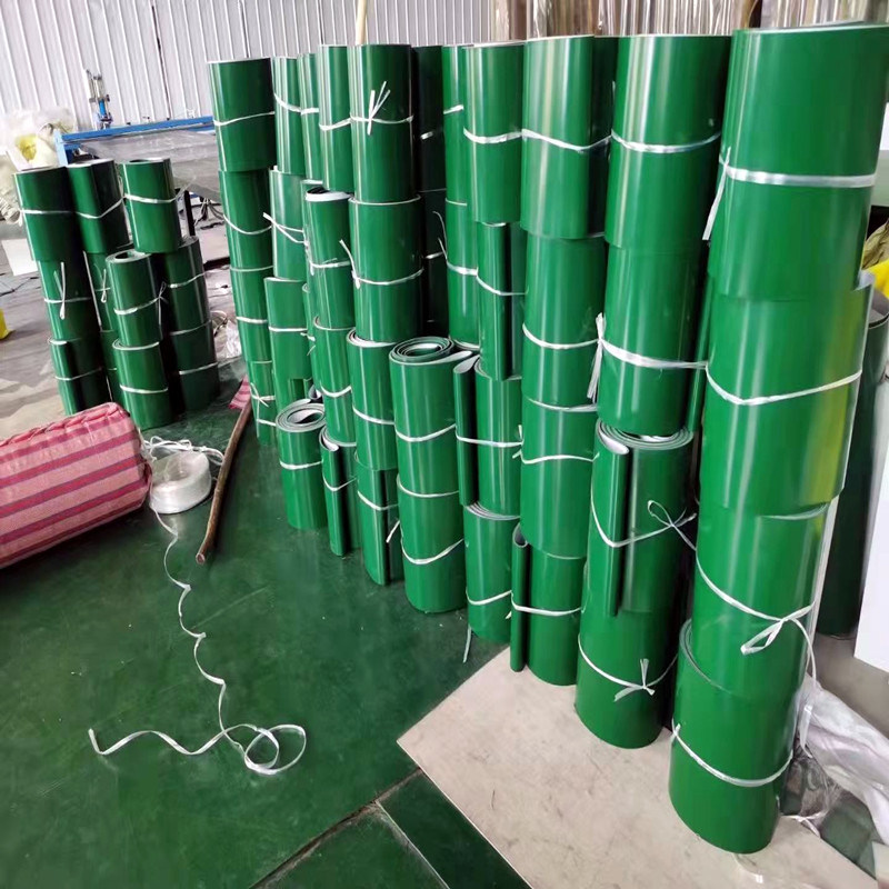 Correias transportadoras de PVC verde fornecedor da China