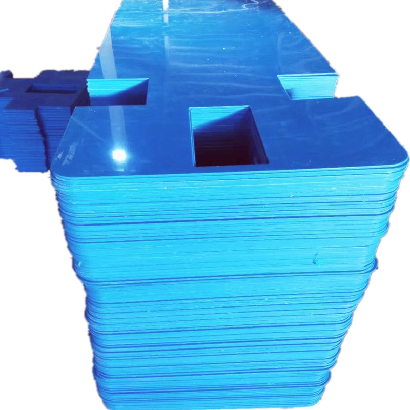 Haste redonda de nylon de plástico azul China Haste PA6 Haste PA66