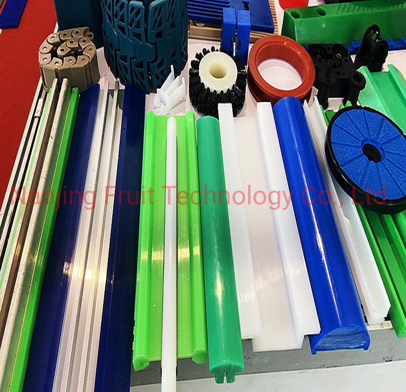 Rail de guidage linéaire en plastique usiné CNC UHMW-PE Rail de guidage Upe