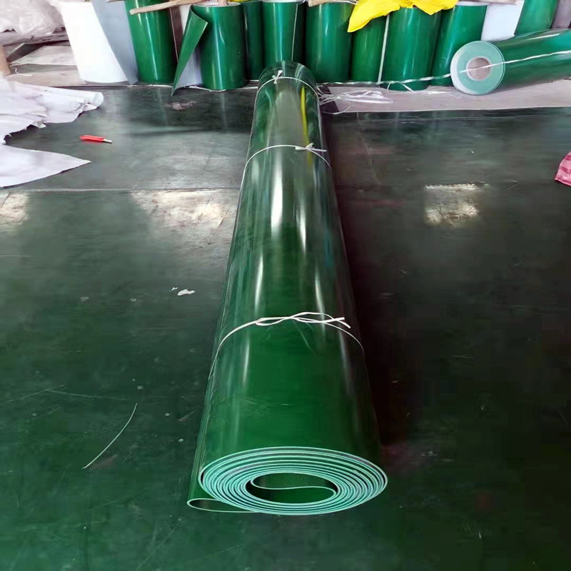 Correias transportadoras de PVC verde fornecedor da China